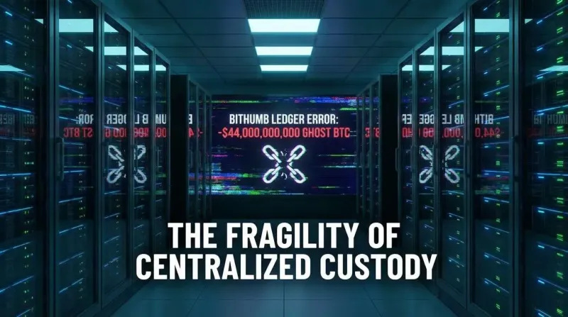 The $44 Billion Ledger Glitch: Bithumb’s "Ghost BTC" Incident Exposes the Fragility of Centralized Custody