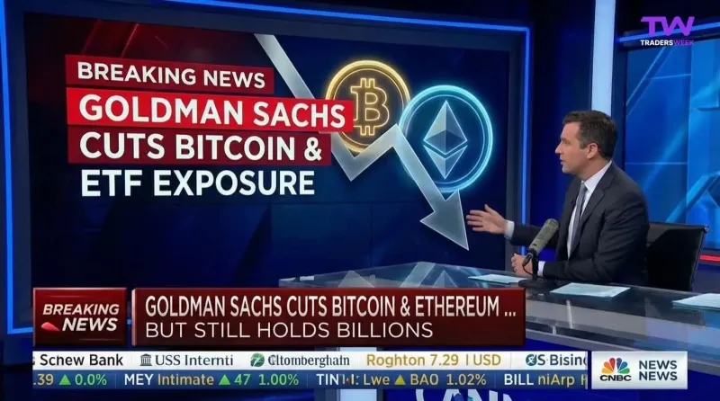 Goldman Sachs Cuts Bitcoin and Ethereum ETF Exposure - But Still Holds Billions