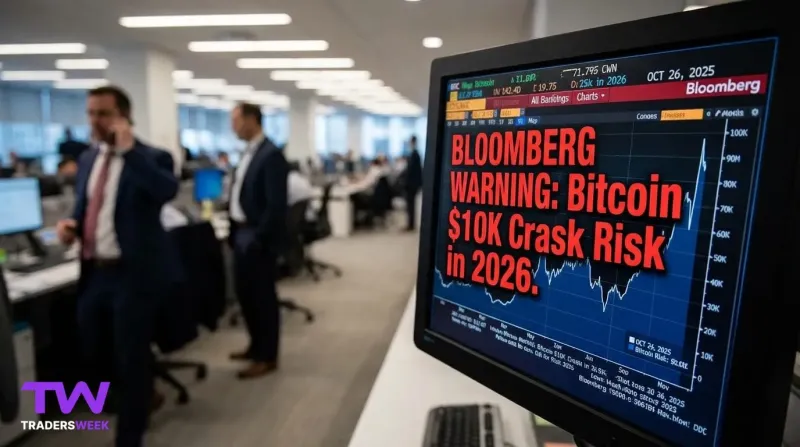 Bloomberg Warning: The Bitcoin $10K Crash Risk in 2026