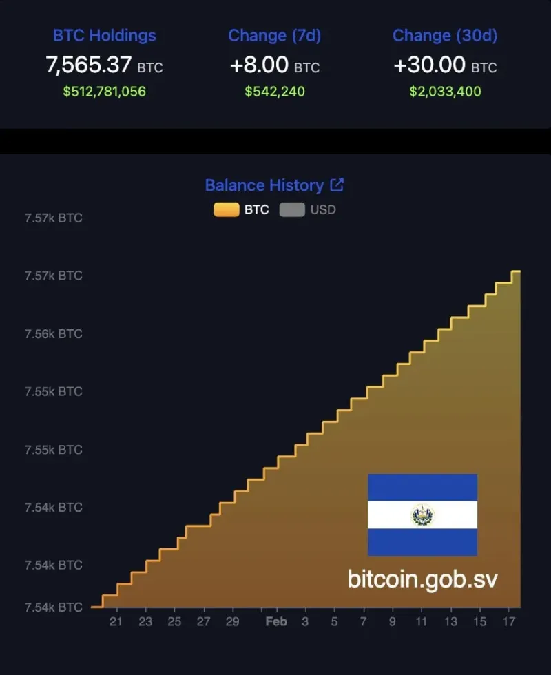 El Salvador Continues Bitcoin Accumulation Despite IMF Criticism