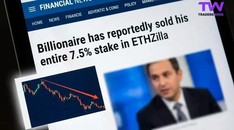 Peter Thiel Exits ETHZilla, Sells Entire 7.5% Stake