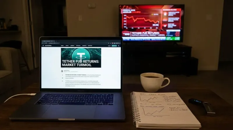 Tether FUD Is Back: My Bitcoin Game Plan for the Chaos