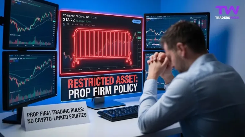Coinbase Stocks: Why Prop Firm Traders Can't Touch It