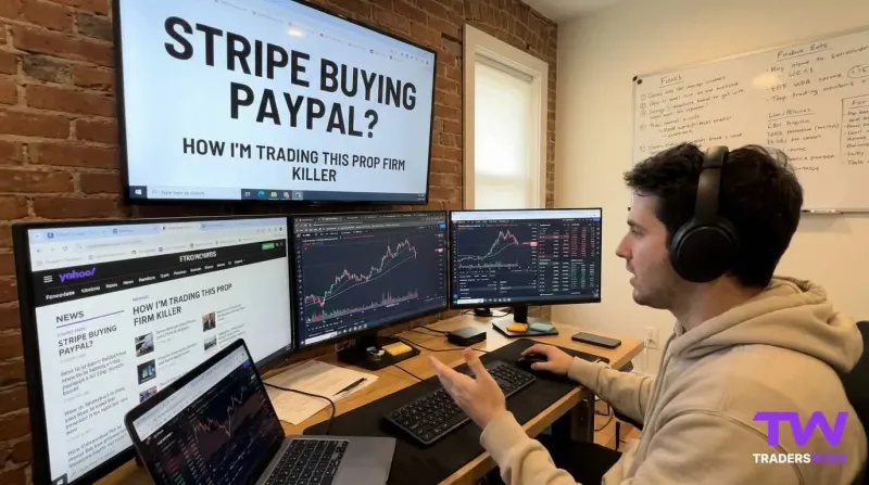 Stripe Buying PayPal? How I'm Trading This Prop Firm Killer