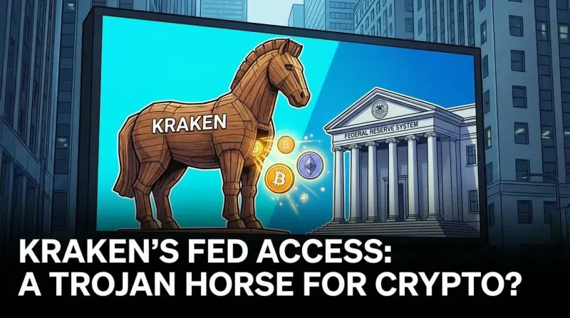 Kraken's Fed Access: A Trojan Horse for Crypto?