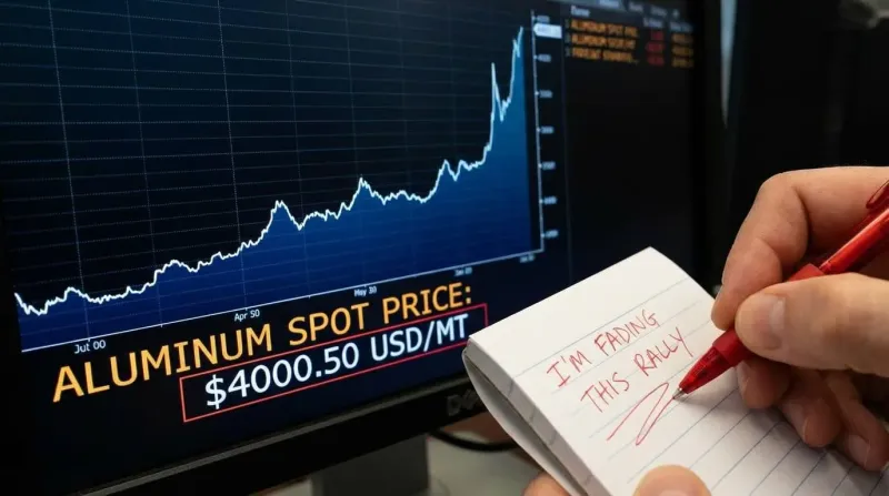 Aluminum Price at $4000? I'm Fading This Rally
